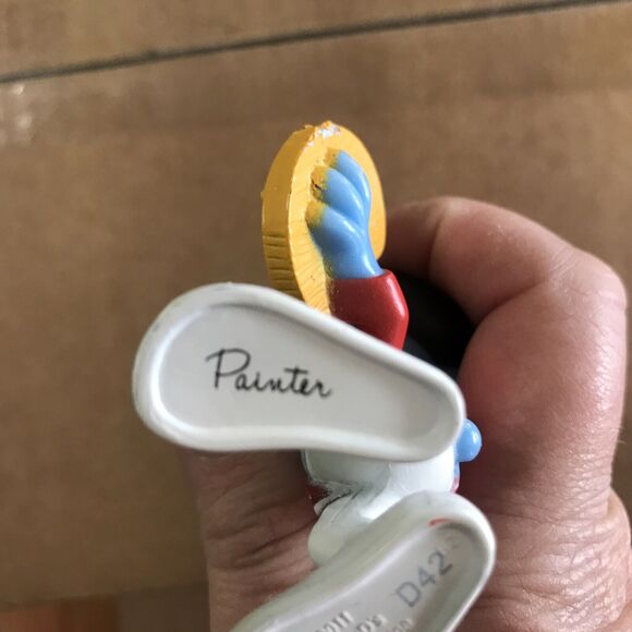 Painter Smurf Collectible Figurine McDonalds Happy Meal Toy 2011 PEYO PVC - Picture 4 of 5